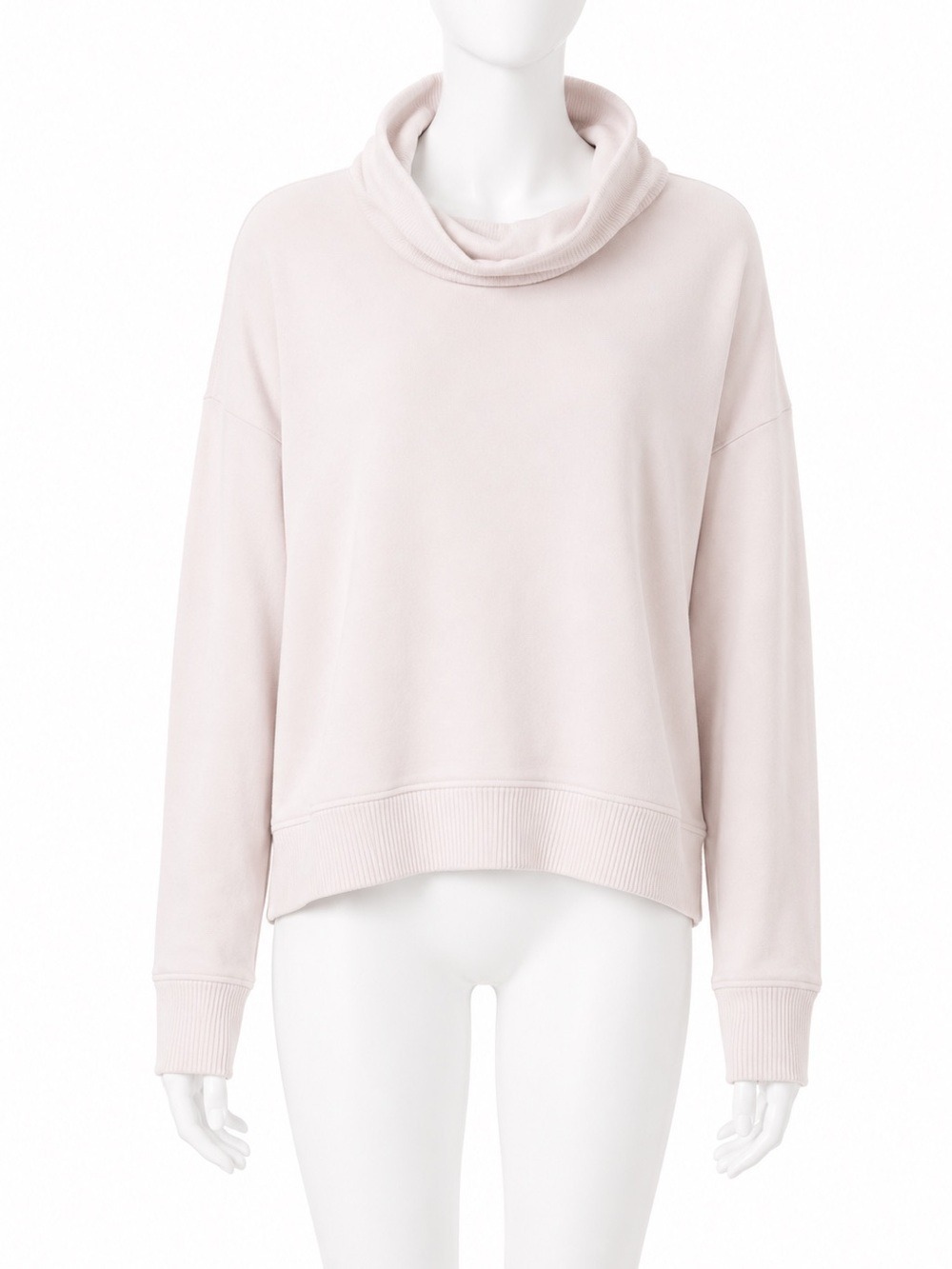 ✨ Lululemon Stress Less Pullover – Porcelain Pink, Size 8 ✨